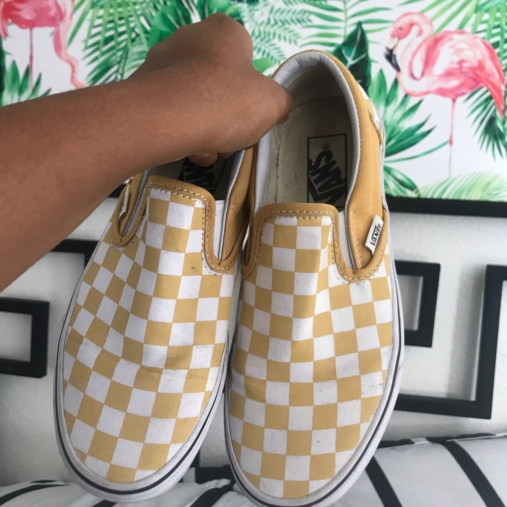 Checkered Vans